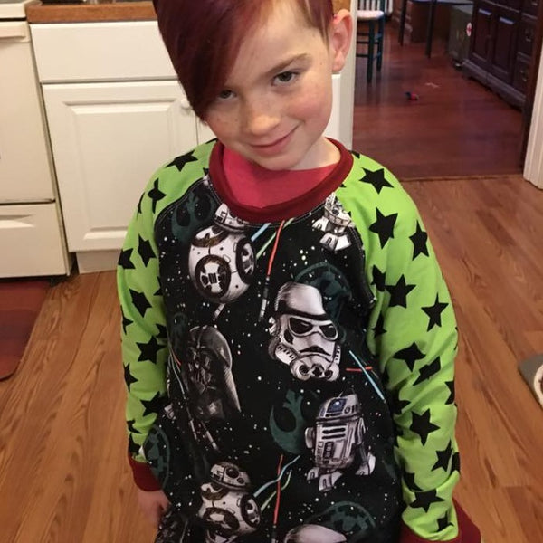 Builder Raglan, Kids Sizes *Custom Order* Pocket T-Shirts. Cowl Neck or Hoodie