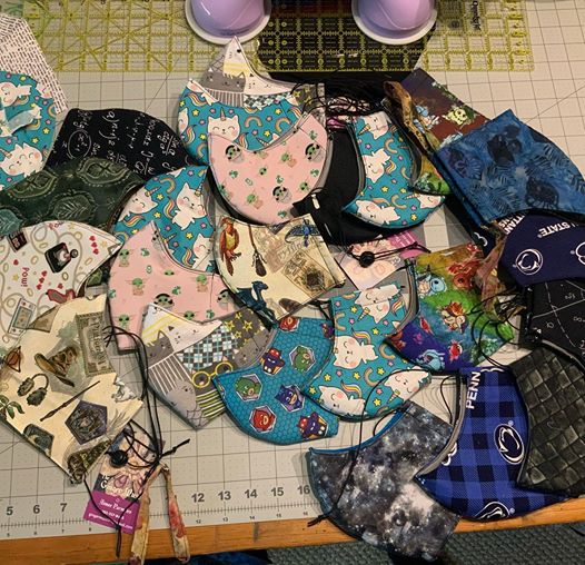 *The Vizard* Fitted Face Mask - Pattern Files