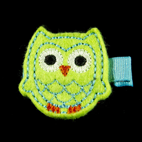 Owl Felt Hair Clippe