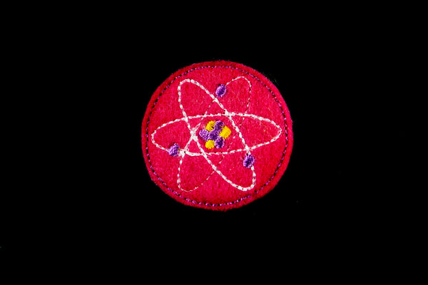 Science Themed Hair Clippe