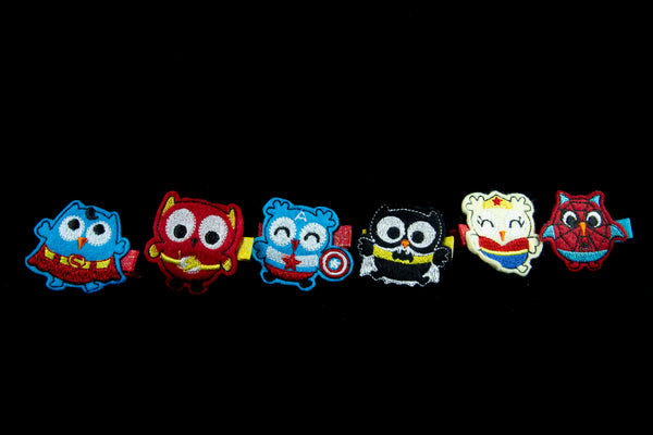 Super Owls Hair Clippe