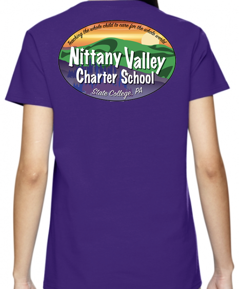 NVCS Short Sleeve V-Neck T-Shirt Adults