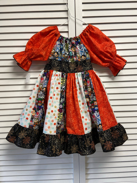 *Master of Spooky* Buttercup Dress. Size 24 Months.