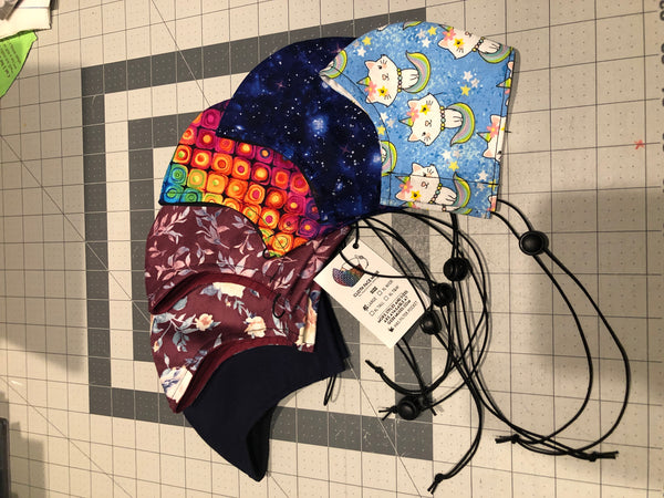 *The Vizard* Fitted Face Mask - Pattern Files