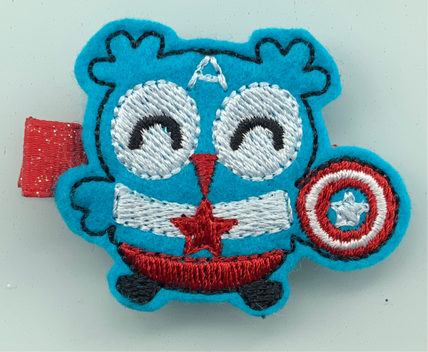 Super Owls Hair Clippe