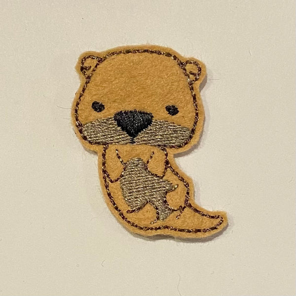 Otters Felt Hair Clippe