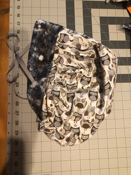 Reversible Scrub Cap with Ties **Custom Order**
