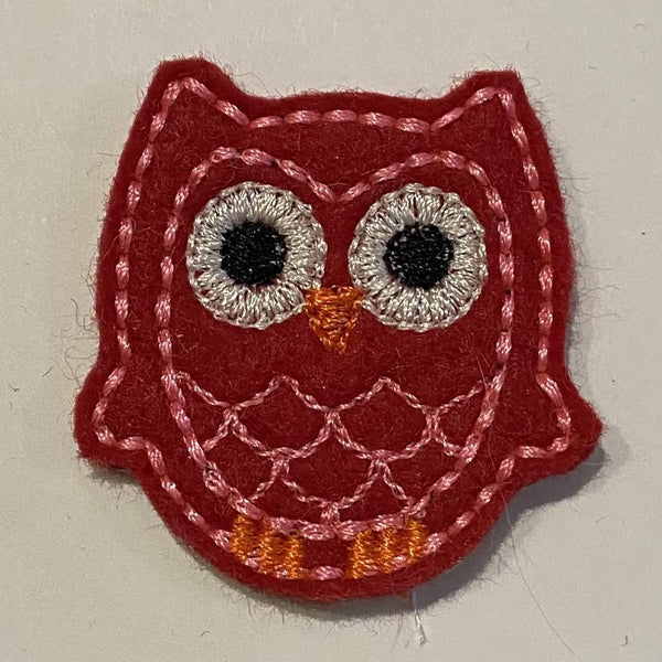 Owl Felt Hair Clippe