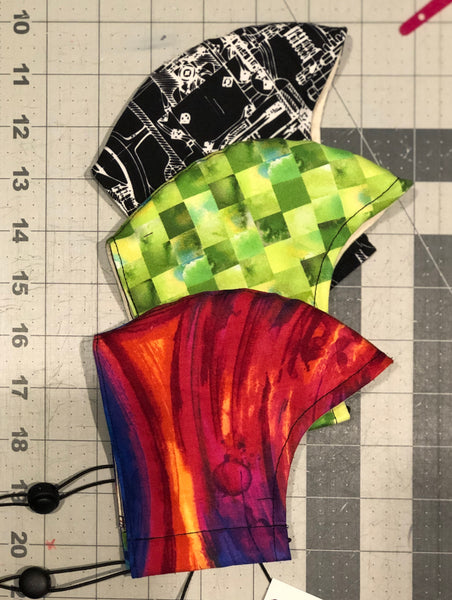 *The Vizard* Fitted Face Mask - Pattern Files