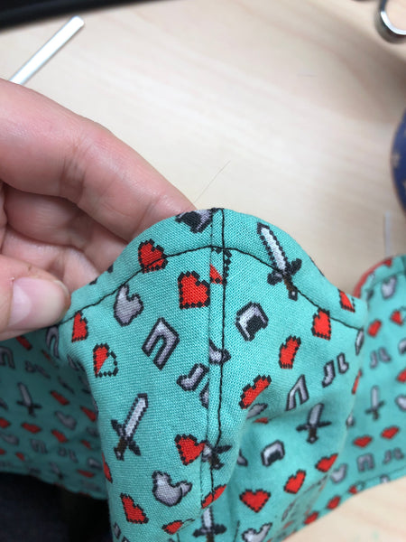 *The Vizard* Fitted Face Mask - Pattern Files