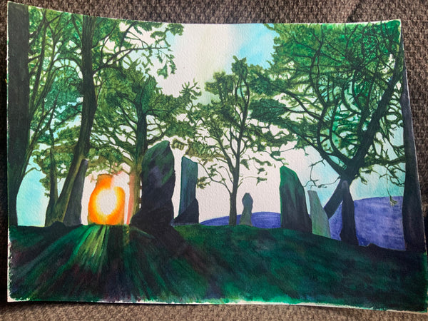 Original Watercolor Painting