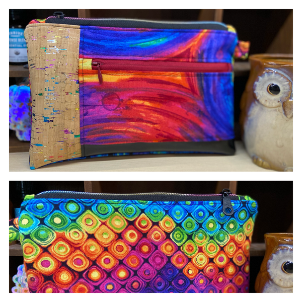 Rainbow Zippy Pouch